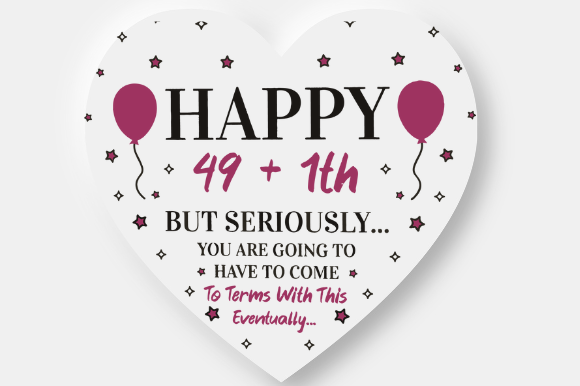 50TH BIRTHDAY Graphics for Crafts
