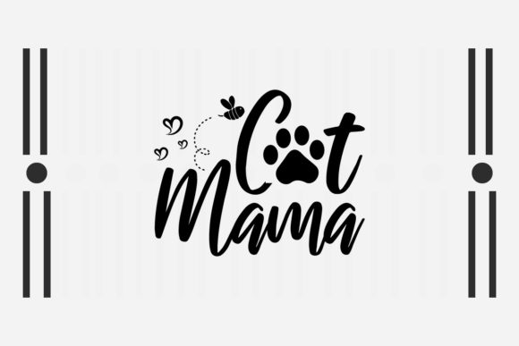 Cat Mama SVG: Graphics for Crafts and Creative Marketing