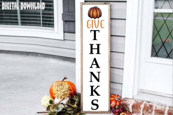 Give Thanks Porch Sing Svg