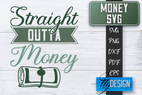 Money SVG Money Is All I Need SVG — Graphics for Crafts & Local Branding
