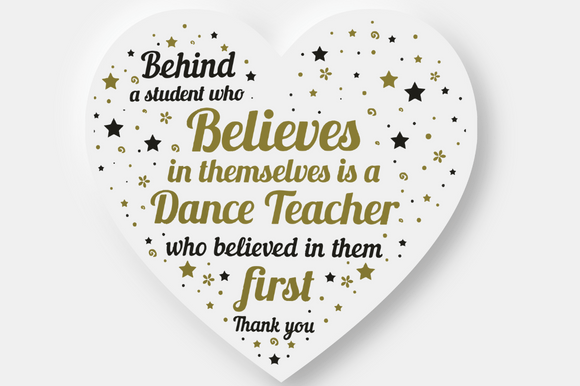 MUSIC DANCE TEACHER GIFT Graphics for Crafts