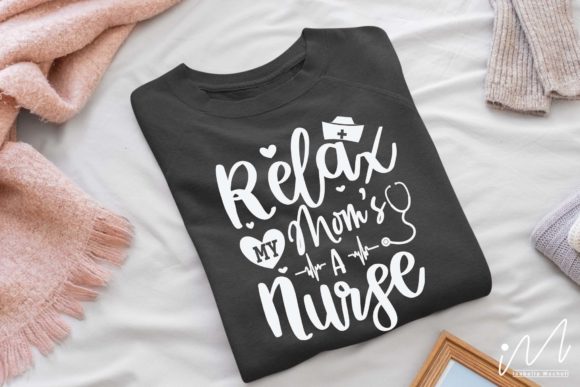 Nurse Mom Svg for Crafts and Graphics