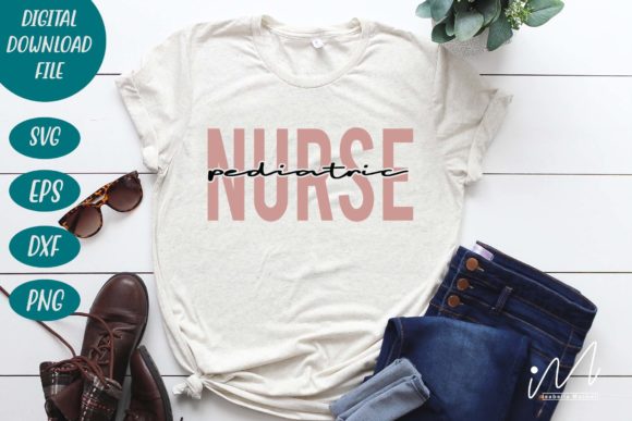 Pediatric Nurse Svg: Graphics for Crafts and Branding